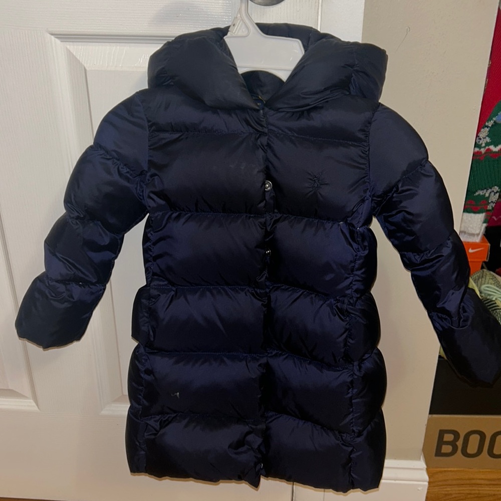 Toddler Navy blue puffer coat!